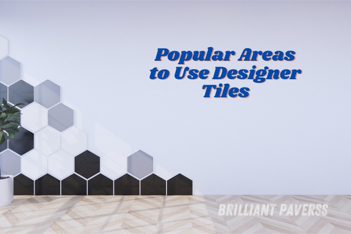 Designer tiles by Brilliant Paverss in Coimbatore, perfect for enhancing living rooms, kitchens, and accent walls