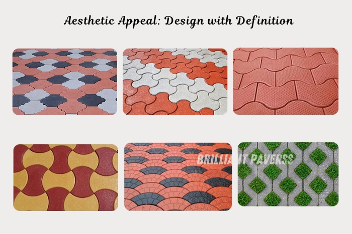 Various designer paver block patterns and color combinations by Brilliant Paverss in Coimbatore